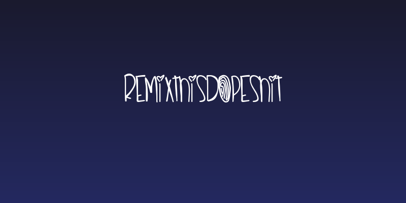 RemixThisDopeshit Social Header