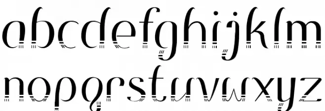 Remo Regular Font LOWERCASE