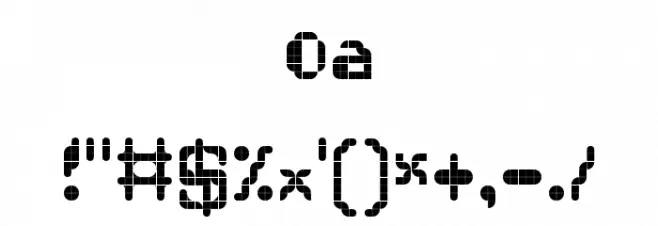 Remodula Regular Font OTHER CHARS