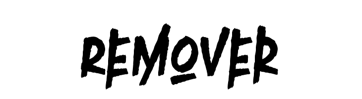 Remover  नि: शुल्क फ़ॉन्ट्स डाउनलोड