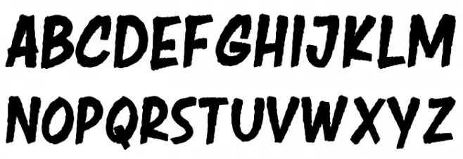 Remover Schriftart Groß