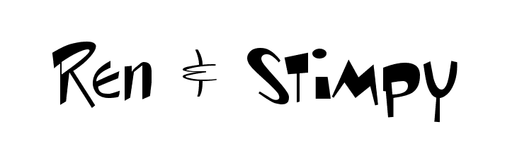 Ren & Stimpy  Free Fonts Download