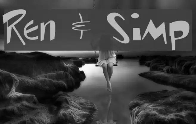 Ren & Stimpy Font examples