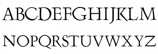 Renaiss-Italic 字体 大写
