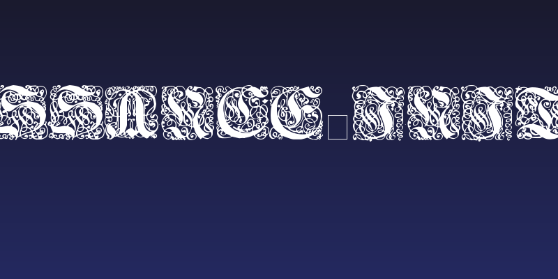 Renaissance-Initialen Social Header