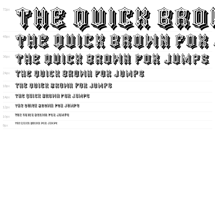 Renaissance Regular Waterfall