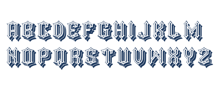 Renaissance Regular Lowercase