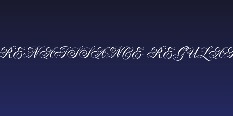 Renaissance-Regular Social Header