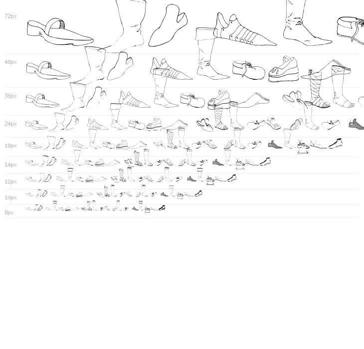 Renaissance Shoes Waterfall