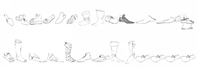 Renaissance Shoes Fuentes MINÚSCULAS