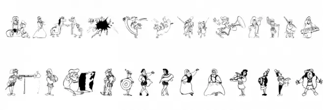 RenaissancePeople Caratteri MINUSCOLO