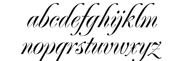 RenaissanceRegular フォント 小文字