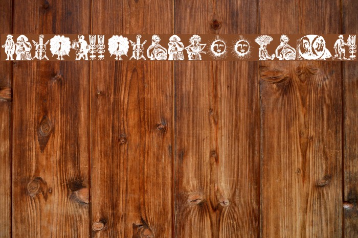 RenaissanceWoodcuts Font examples