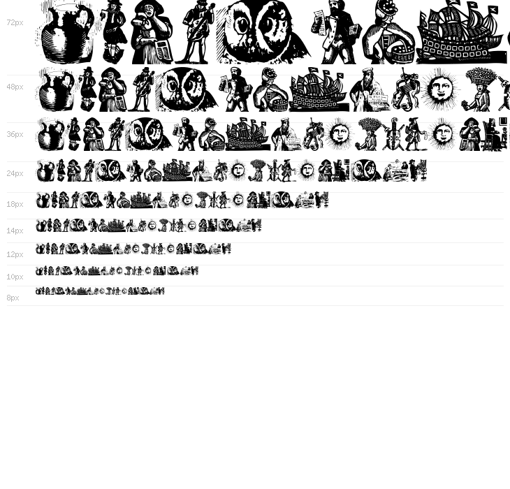 RenaissanceWoodcuts Waterfall