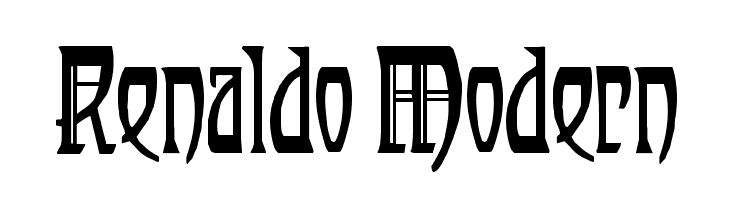 Renaldo Modern  Frei Schriftart Herunterladen
