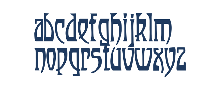 Renaldo Modern Lowercase