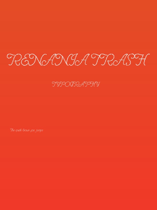 Renania Trash Poster