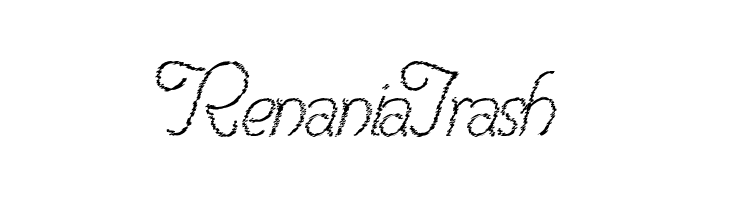 RenaniaTrash Font