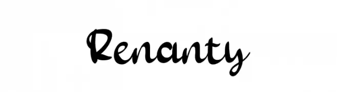 Renanty  Descarca Fonturi Gratis
