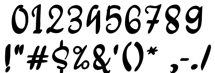 Renanty Font OTHER CHARS