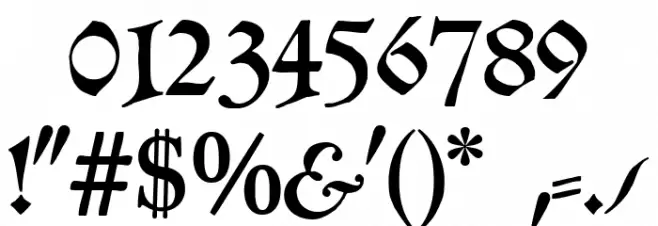 Renata CAT Font OTHER CHARS