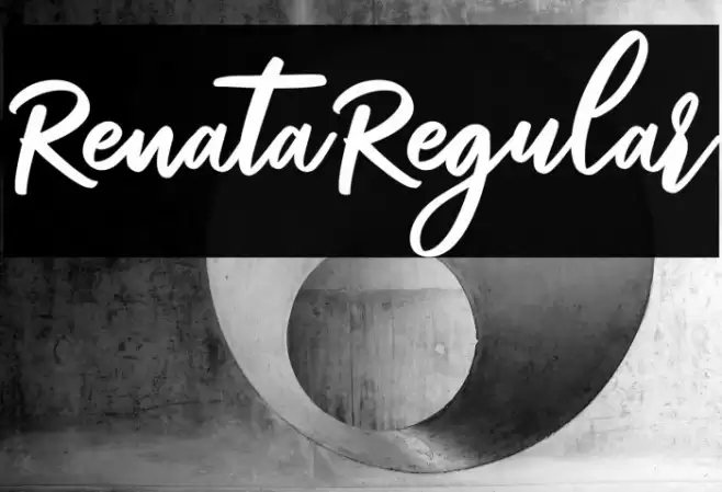 Renata-Regular Font examples