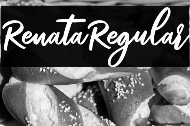 Renata-Regular Font examples