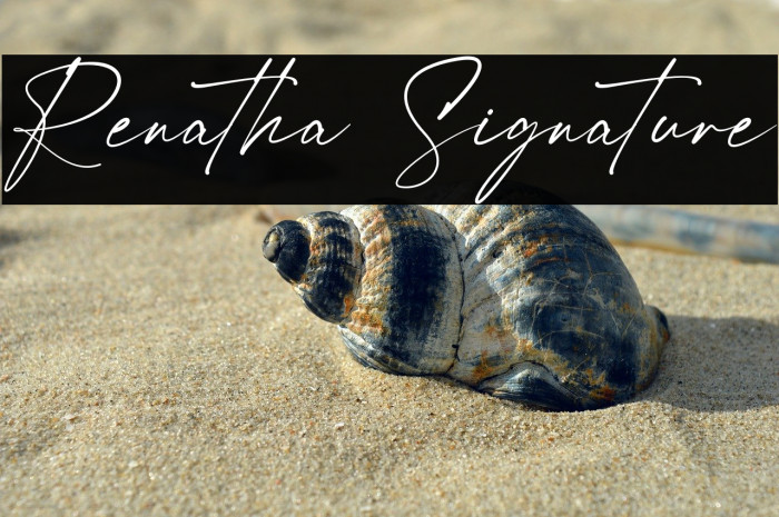 Renatha Signature Example 2