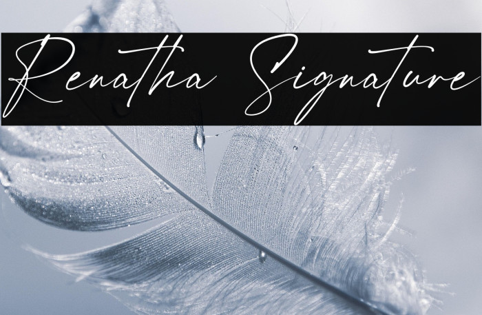 Renatha Signature Example 3