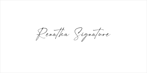 Renatha Signature Logo