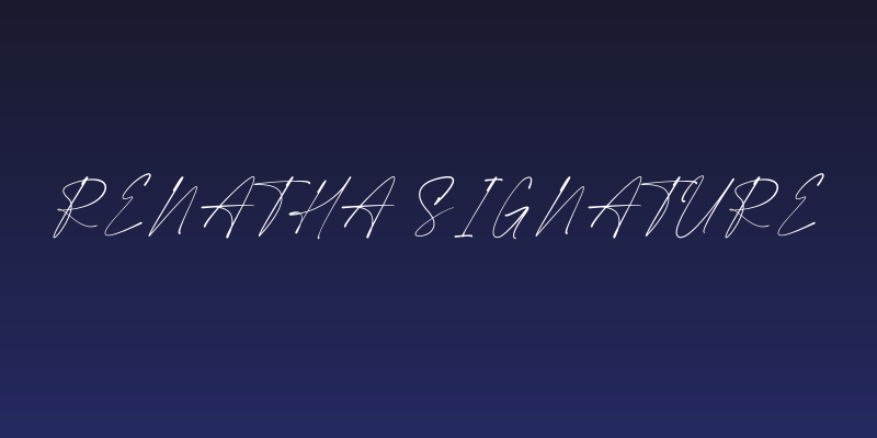 Renatha Signature Social Header