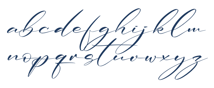 Renathalia Signature Lowercase