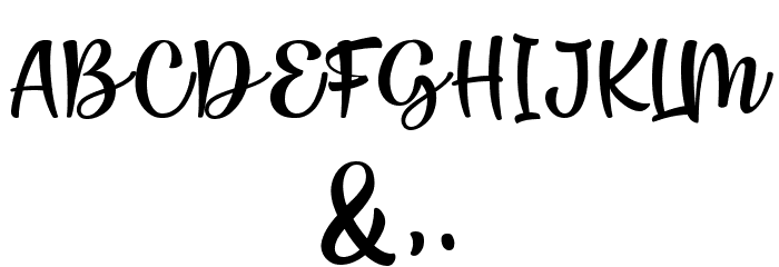 RenattaWalters Font OTHER CHARS