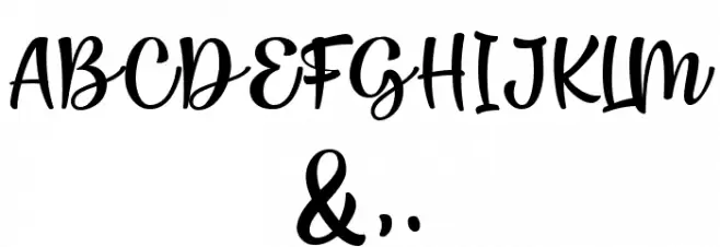 RenattaWalters Font OTHER CHARS