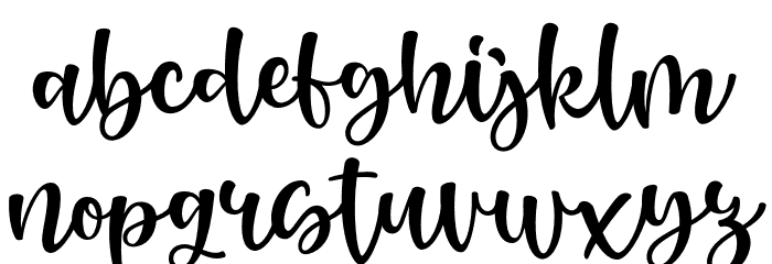 RenattaWalters Font Litere mici