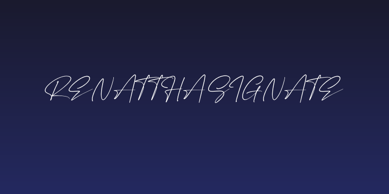 Renattha Signate Social Header