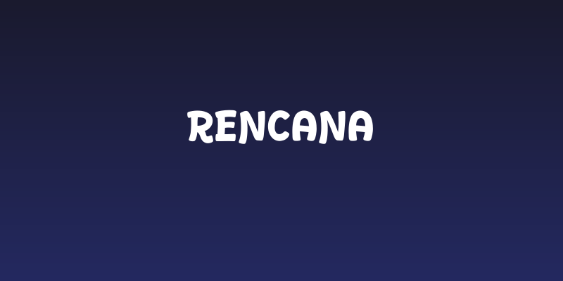 Rencana Social Header
