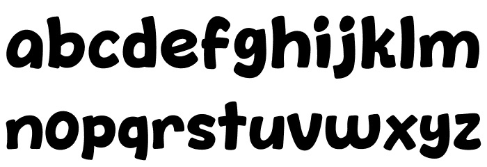 Rencana Font LOWERCASE