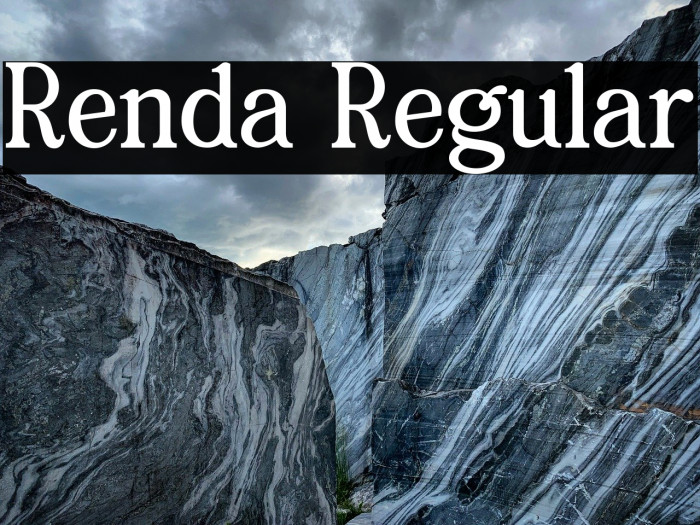 Renda Regular Example 3