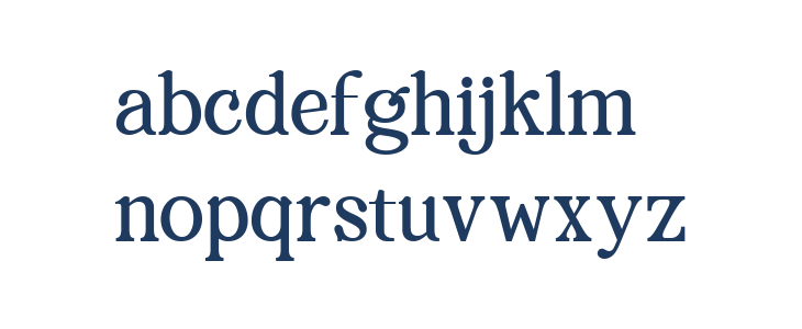 Renda Regular Lowercase