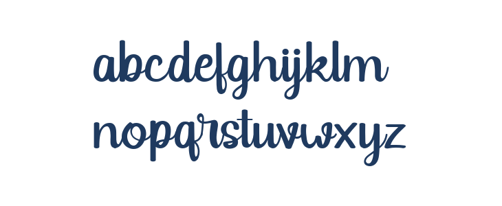 Rendera Regular Lowercase