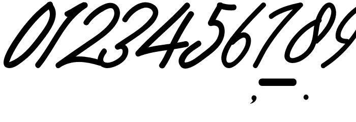 Rendering Font OTHER CHARS