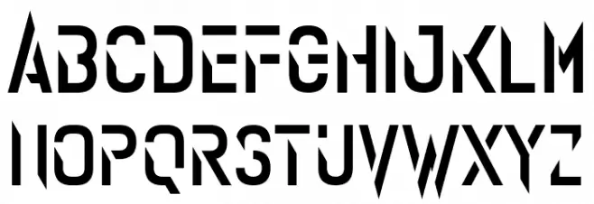 Rendprodukt 字体 大写