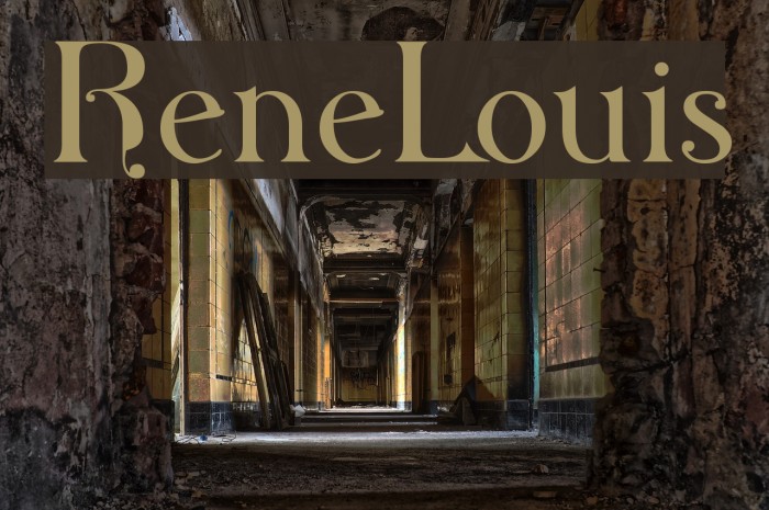 ReneLouis Font examples