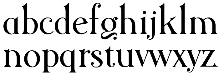 ReneLouis Font LOWERCASE
