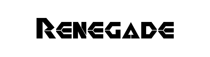 Renegade  नि: शुल्क फ़ॉन्ट्स डाउनलोड