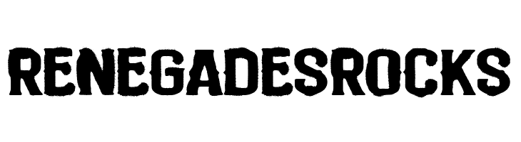 Renegades Rocks  नि: शुल्क फ़ॉन्ट्स डाउनलोड
