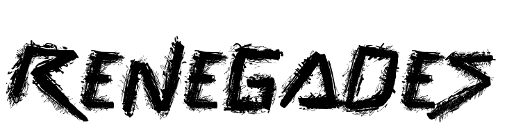 Renegades  Fuentes Gratis Descargar