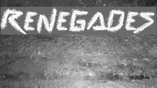 Renegades Font examples