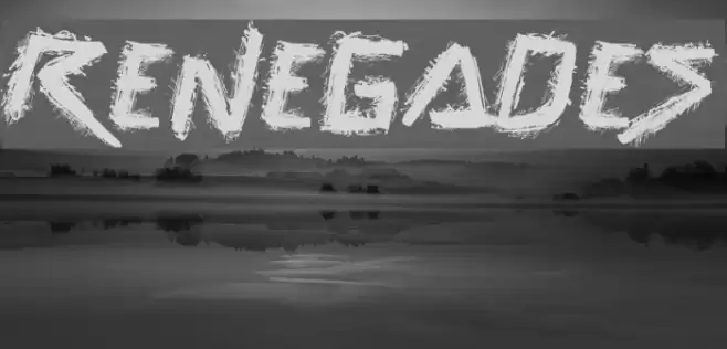 Renegades Font examples